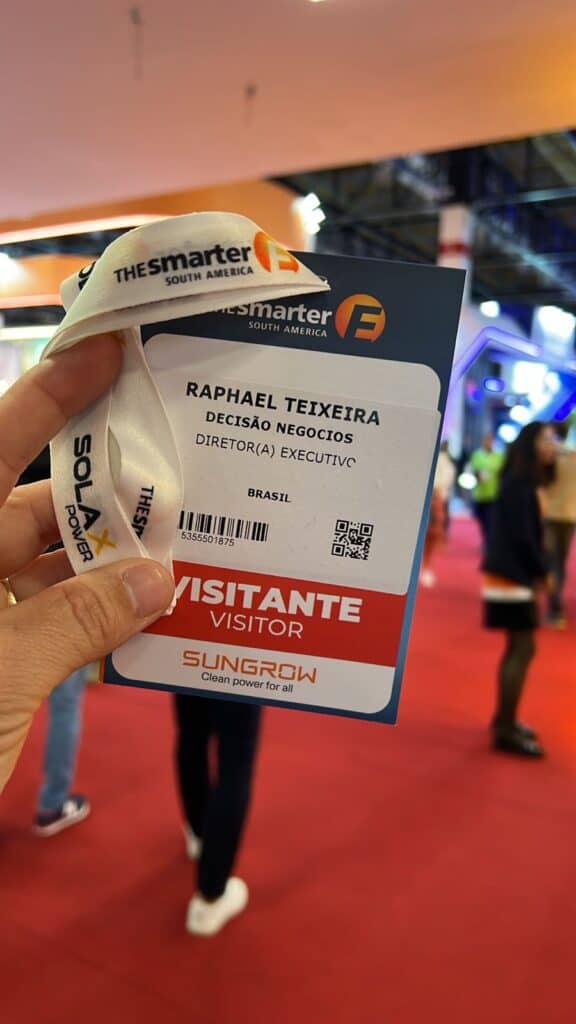 confirmação de participação do grupo decisão na intersolar 2025