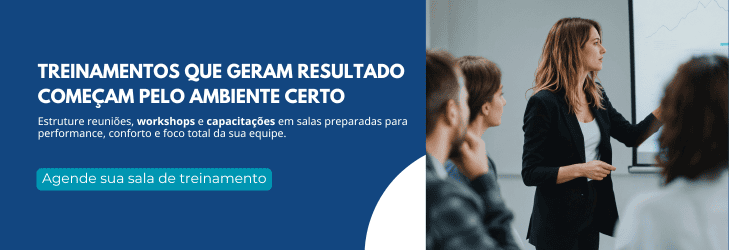 treinamentos começam pelo ambiente certo